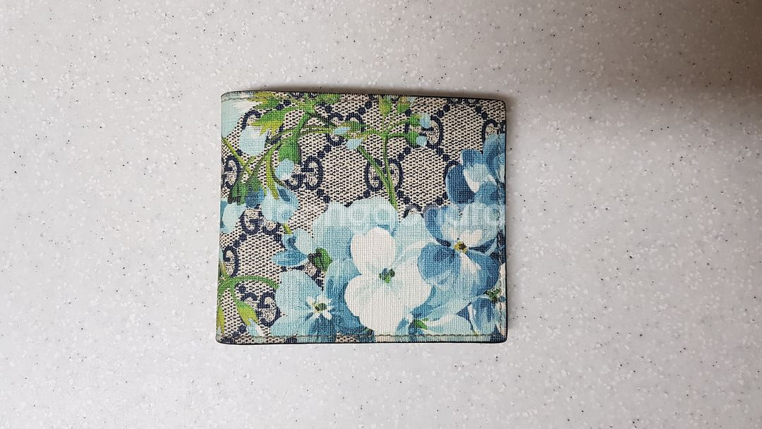 구찌 블룸 반지갑 S급--0