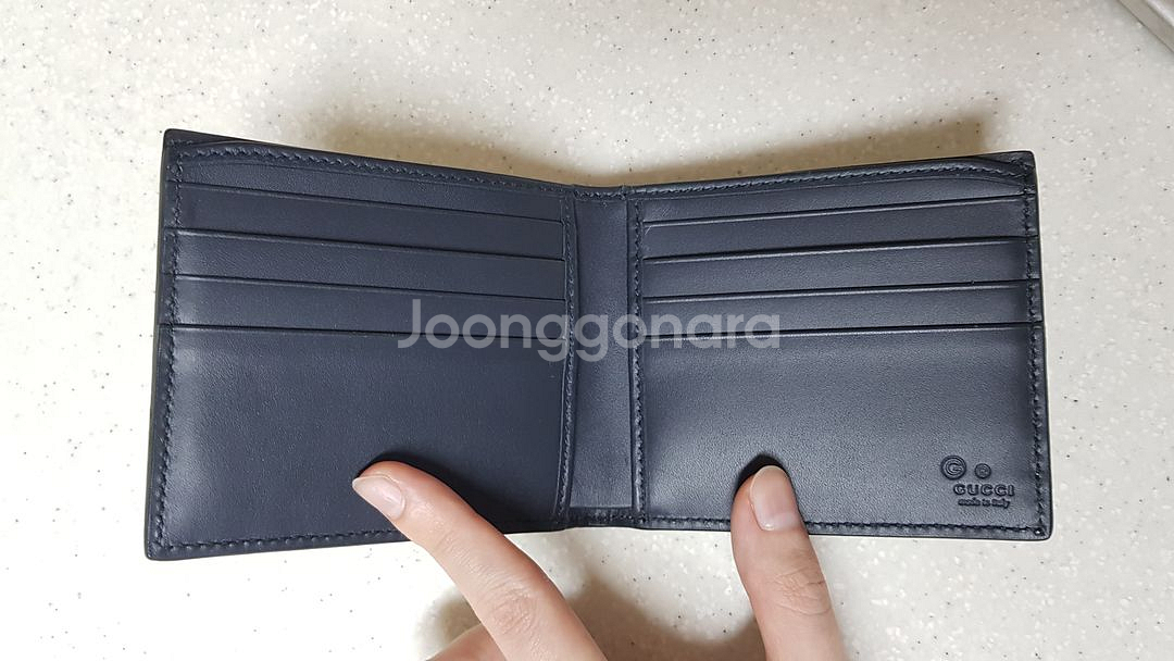 구찌 블룸 반지갑 S급--2