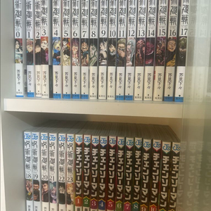 인기 만화책 세트 (일본어) 주술희전 체인소멘