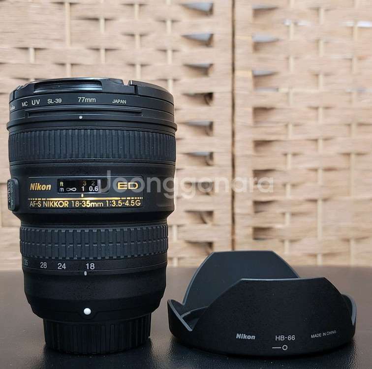 니콘/정품 af-s 18-35mm 3.5-4.5G ED--2