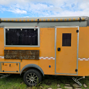 블르밴 캠핑 카라반 트레일러