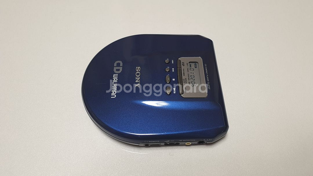 소니 CD 워크맨 D-E707 ( SONY CD WALKMAN D-E707 ) - 블루--5