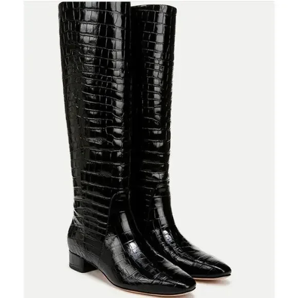 [새상품] Veronica Beard 베로니카 비어드 세실 롱부츠 와이드핏