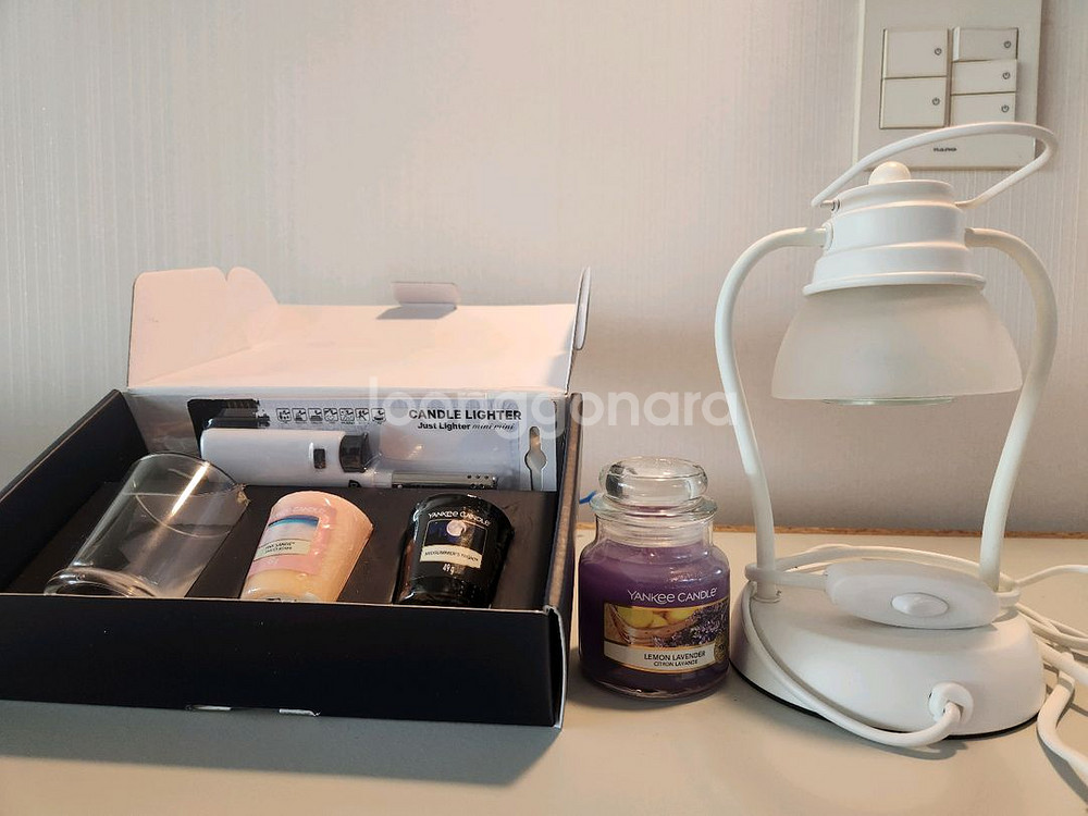 양키캔들 +워머세트--1