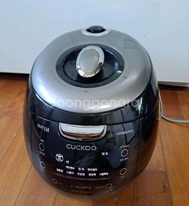 쿠쿠6인용 압력밥솥--4