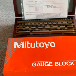 Mitutoyo GAUGE BLOCK SET 47품-2급 516-960-10(미개봉 신품)