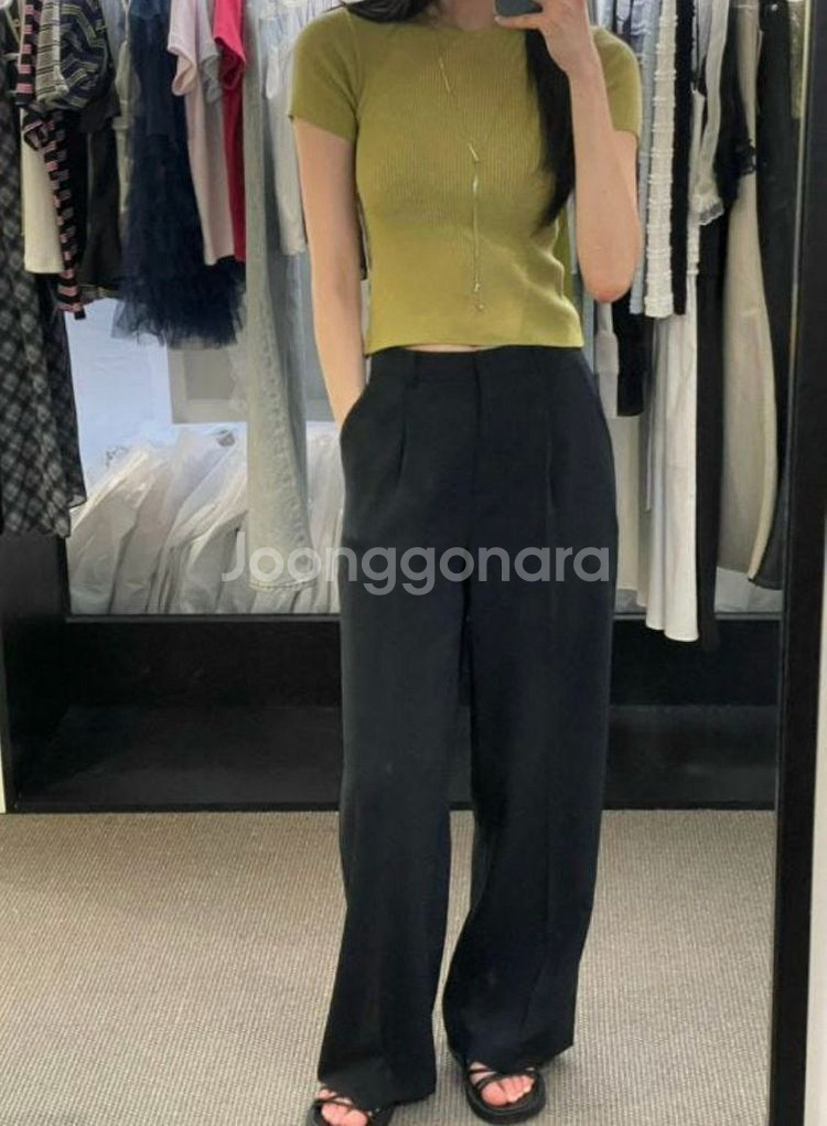 모어댄예스터데이 빈즈 팬츠 M--2