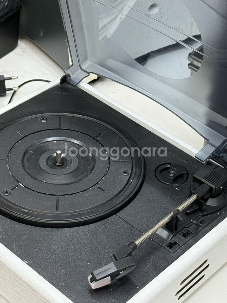 아이리버 LP 턴테이블 블루투스 화이트--2