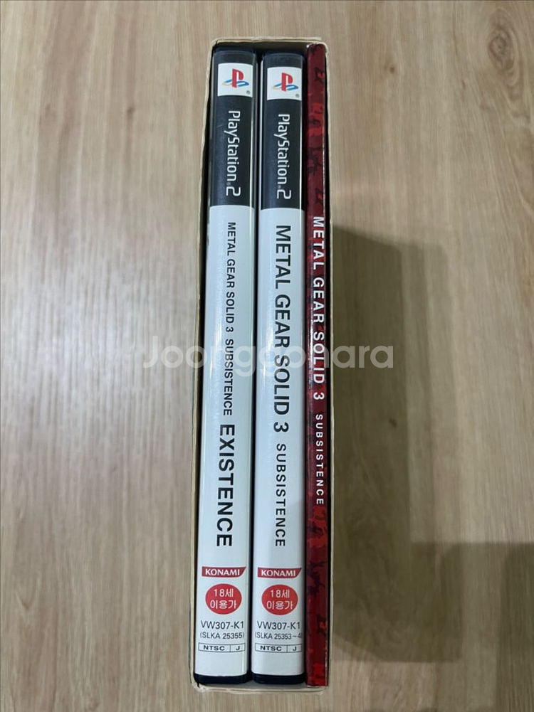 PS2 메탈기어솔리드3 서브스텐스 정발 플스2 플레이스테이션--3