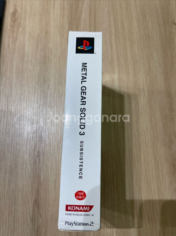 PS2 메탈기어솔리드3 서브스텐스 정발 플스2 플레이스테이션--5