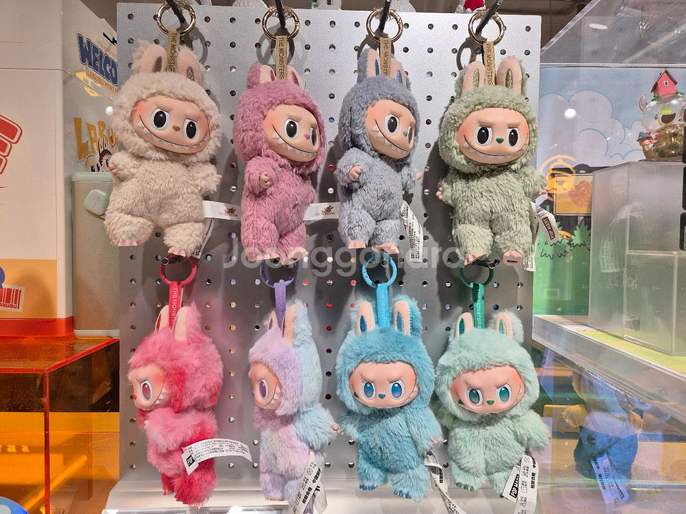 라부부 마카롱 인형키링 미개봉정품--9