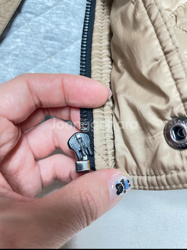 버버리 키즈 퀼팅 자켓(6Y)--4