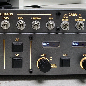 유수 플라이트 오토파일럿 패널 풀세트