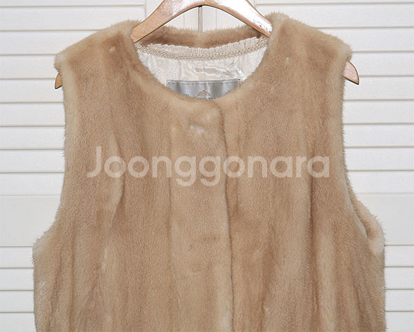 근화모피 밍크 퍼 베스트--2