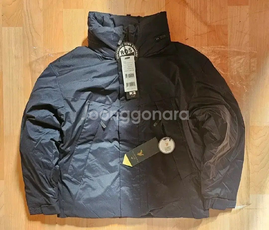 (새제품)K2 씬에어 라이트 패딩 구스다운 90--0