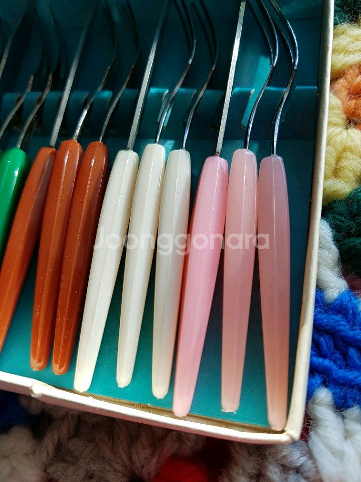 18개 세트 뜨개질 바늘빈티지 미니 칵테일 포크나이프 세트 18pcs--2