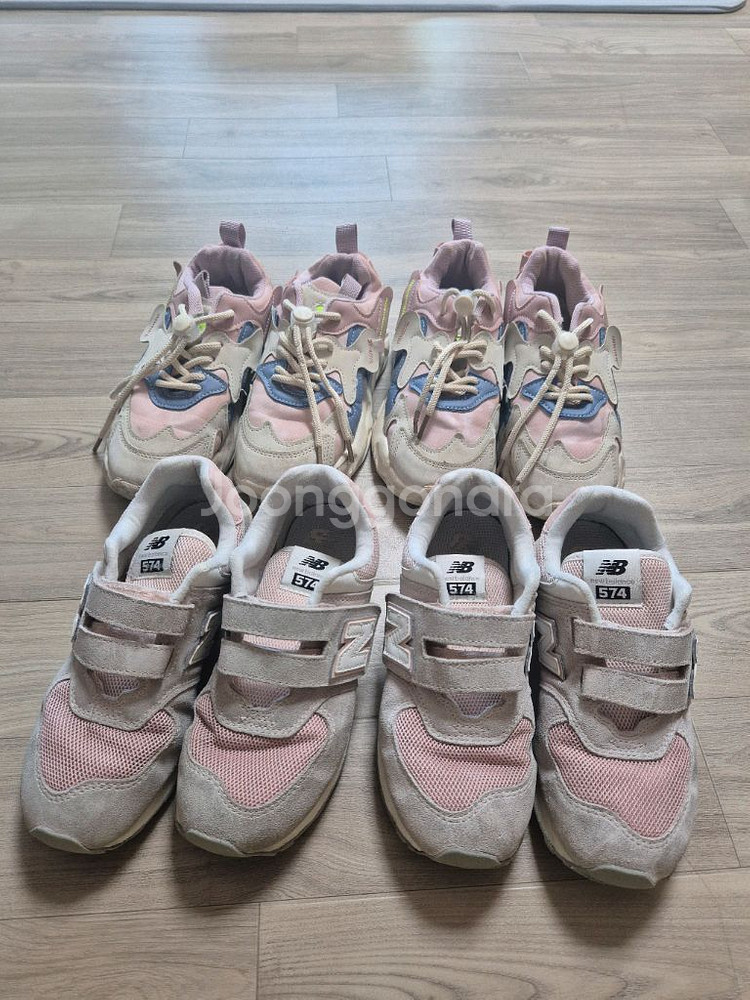 뉴발란스 키즈 574 운동화 190 사이즈--3