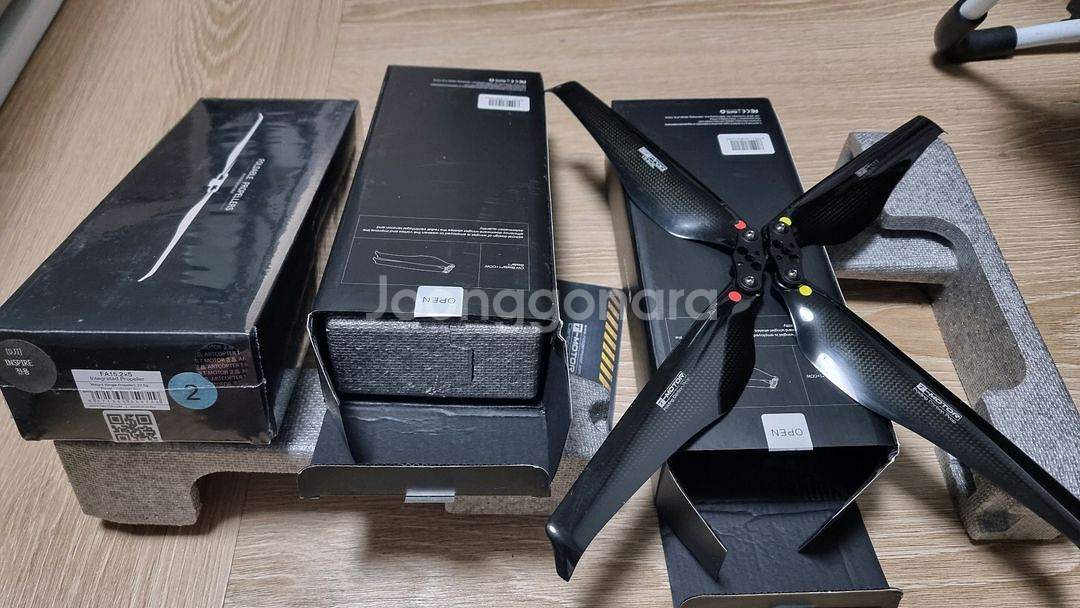 인스파이어2 성능향상 카본 폴딩 프로펠러 T-Motor FA15.2x5 3쌍--0