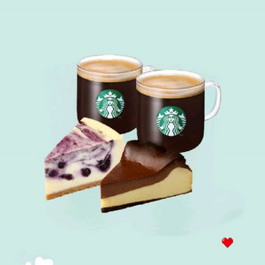 스타벅스 생일 축하합니다 아메리카노 케이크 세트 (오늘까지)