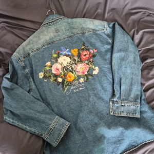 우영미 25FW 데님셔츠 팝니다.