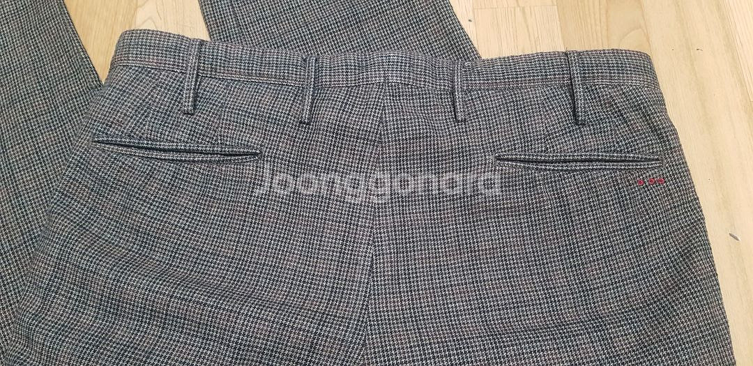 피티제로 겨울 모직바지--3