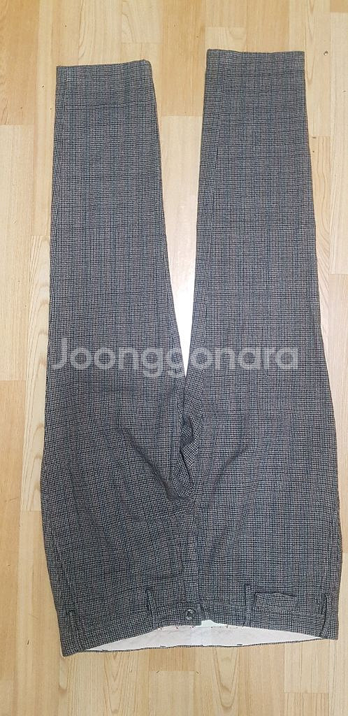 피티제로 겨울 모직바지--0