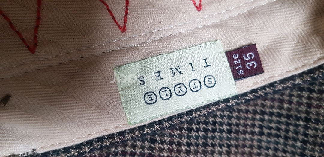 피티제로 겨울 모직바지--4