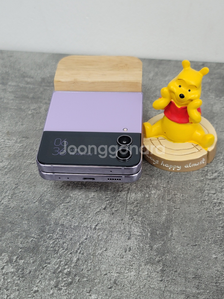 행사 갤럭시Z플립4 F721 라벤더 판매해요 중고폰--3