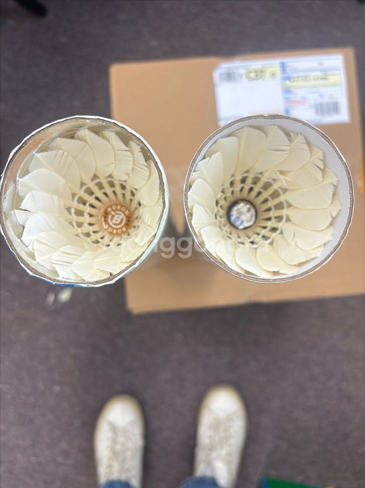 셔틀콕 레슨용 헌콕 헌볼 중고콕--1