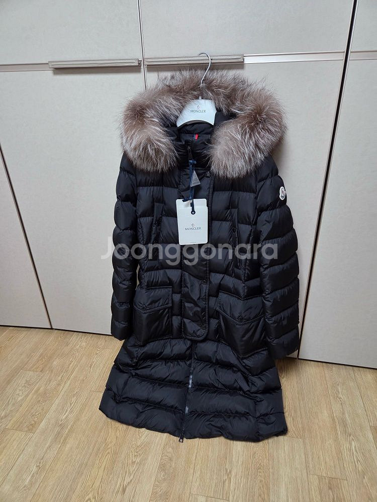 새상품 몽클레어 여성 클로에 롱패딩 블랙1--0