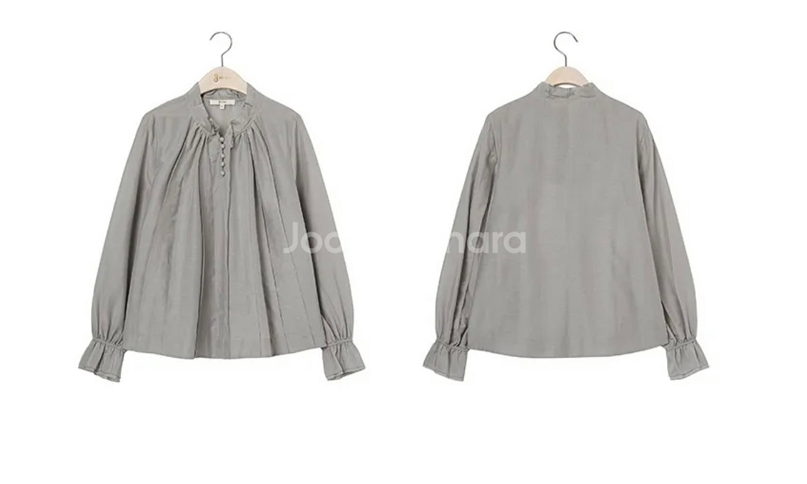 지스튜디오 실크코튼 블라우스(이너X)--2