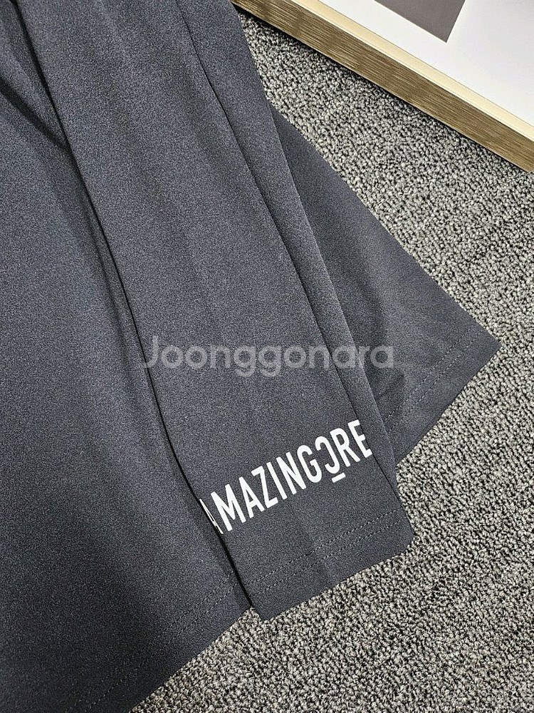 어메이징크리 아코디오 하이브리드 카라 골프 티셔츠--8