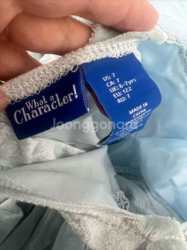 새제품 여아 디즈니 신데렐라 공주 드레스 할로윈 코스튬--6