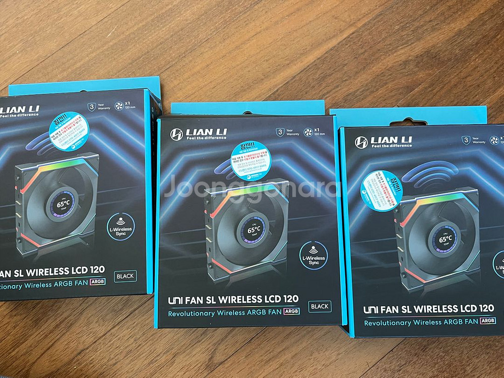 리안리 SL wireless LCD 정방향 3팩--0