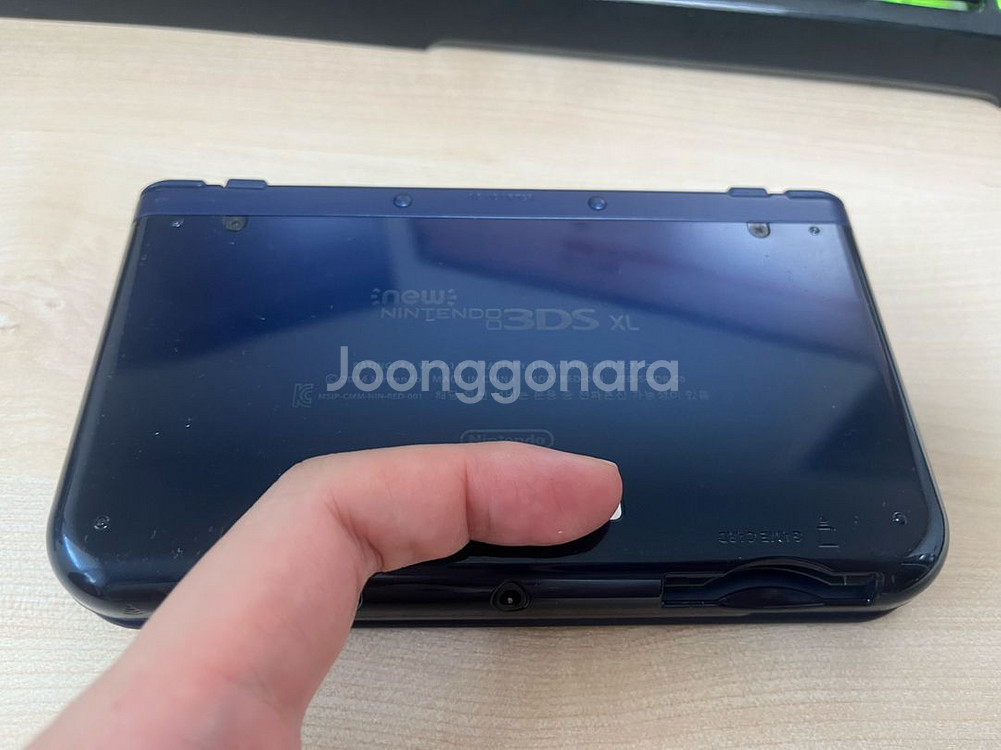 닌텐도 new 3DS XL 블루 순정 포뱅--2