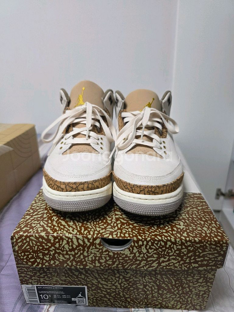 나이키 에어조던 3 오어우드 브라운 285 판매합니다.--1