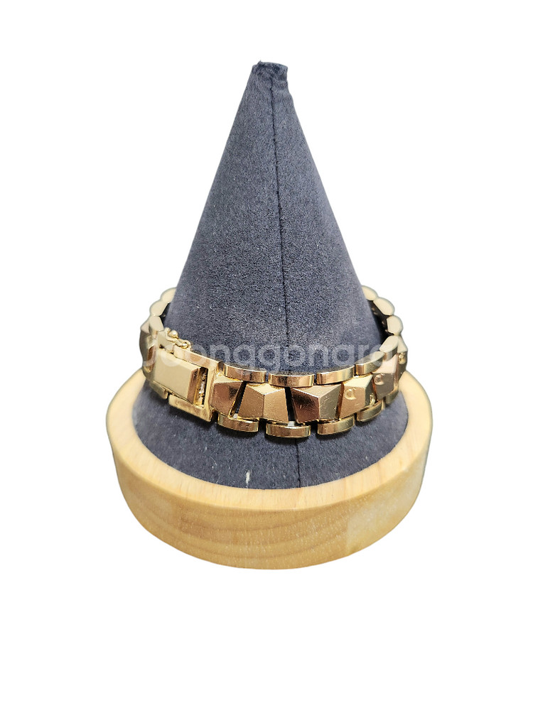 18k체인팔찌,남성팔찌,할로우팔찌,부산금팔찌--2