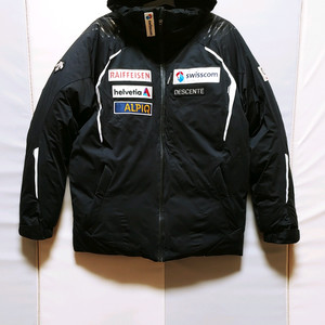 [XL] 데상트 아우디 스키 패딩점퍼 블랙1313