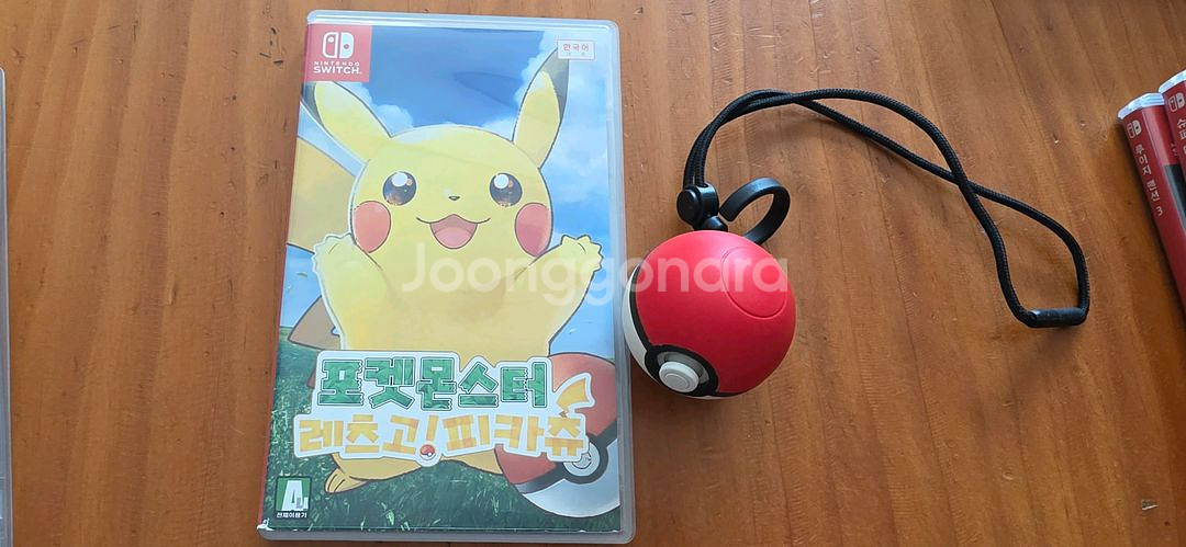 닌텐도 스위치 포켓몬스터 리츠고 피카츄 + 몬스터볼--0