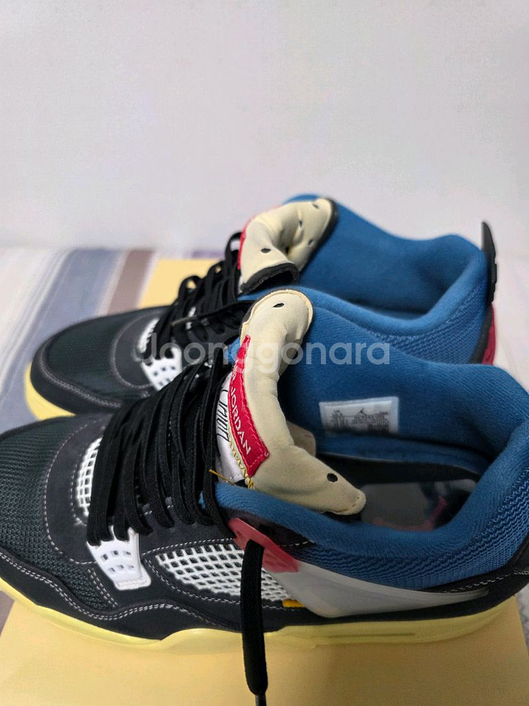 나이키 에어조던 4 유니온 느와르 285 판매합니다.--2