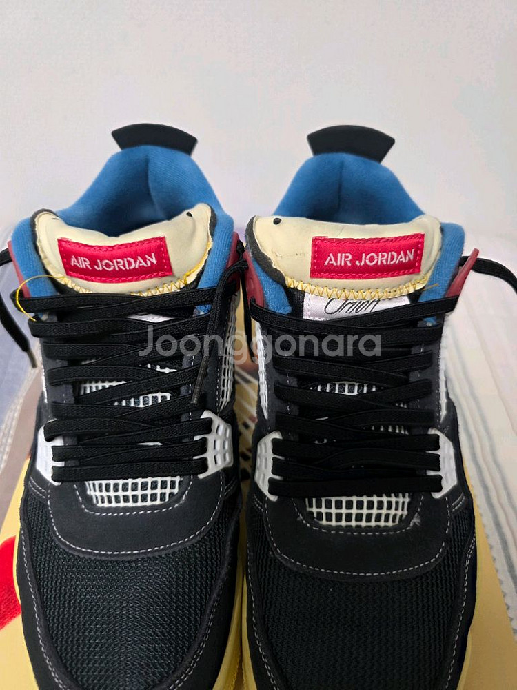 나이키 에어조던 4 유니온 느와르 285 판매합니다.--1