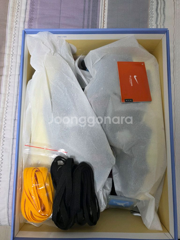 나이키 에어조던 4 유니온 느와르 285 판매합니다.--6