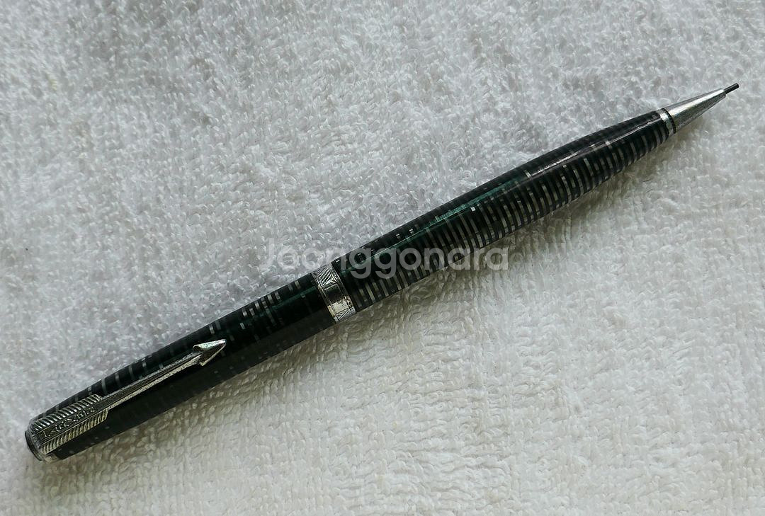 파카 바큐메틱 샤프연필 0.9mm 펄그레이색--0