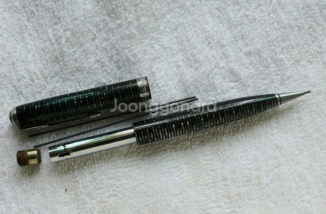 파카 바큐메틱 샤프연필 0.9mm 펄그레이색--2