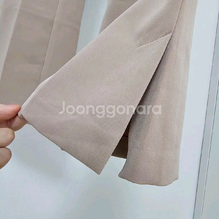 부츠컷 슬랙스 언발 밑트임 팬츠 M--2