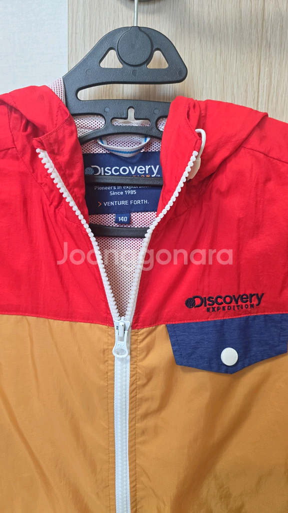 디스커버리,컨버스바람막이140사이즈--5