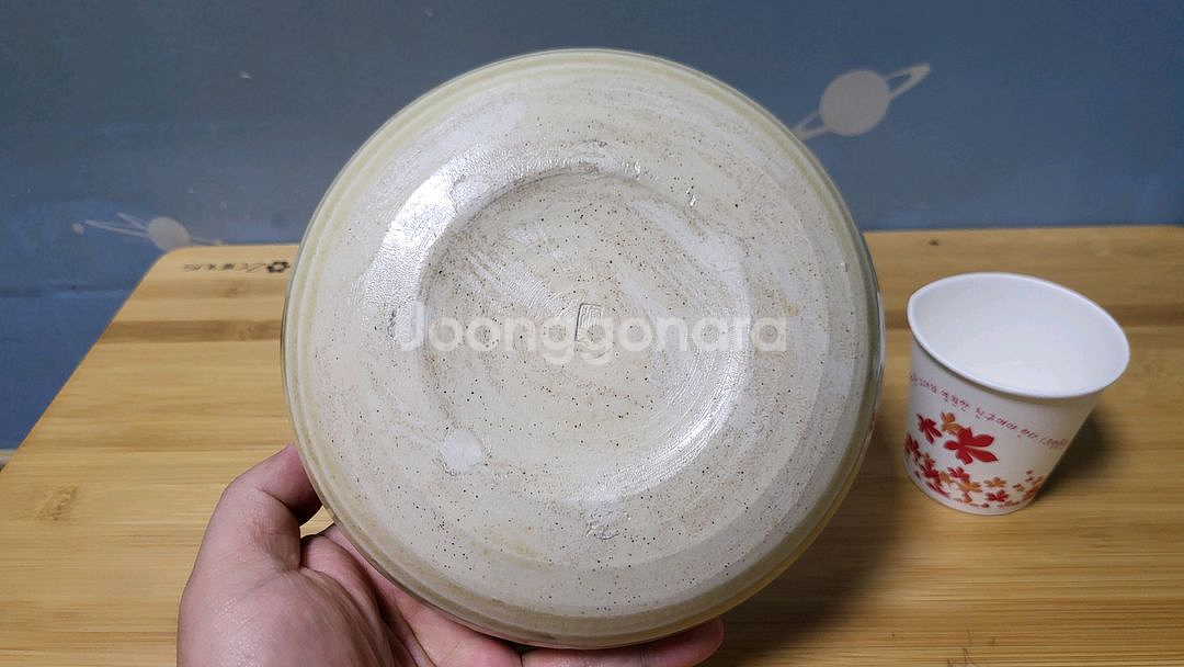 비정형 도자기 화병과 수반, 인테리어 장식품 2종 일괄--8