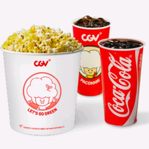 CGV 더블 또는 라지 콤보 50프로 할인권 영화할인