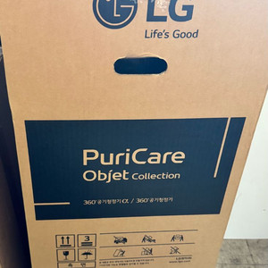 LG 퓨리케어 360 공기청정기 새상품 + 필터 AS354NG4A.AKOR