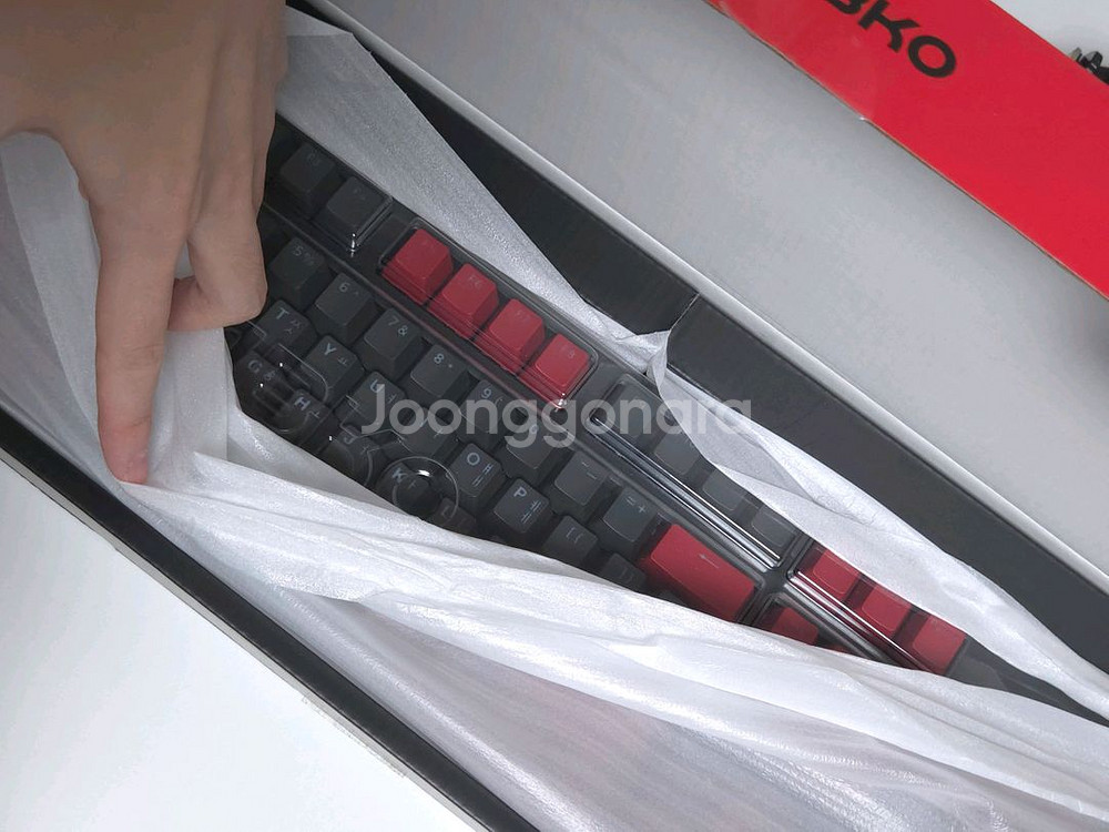 앱코 K669 카일 광축 게이밍 키보드 단순개봉--1